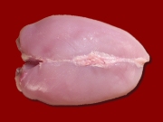 Breasts bone-in skinless